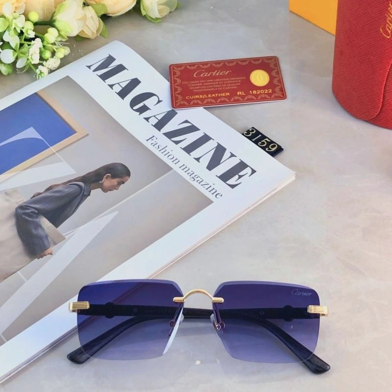 Breathable Cartier Sunglasses 277358