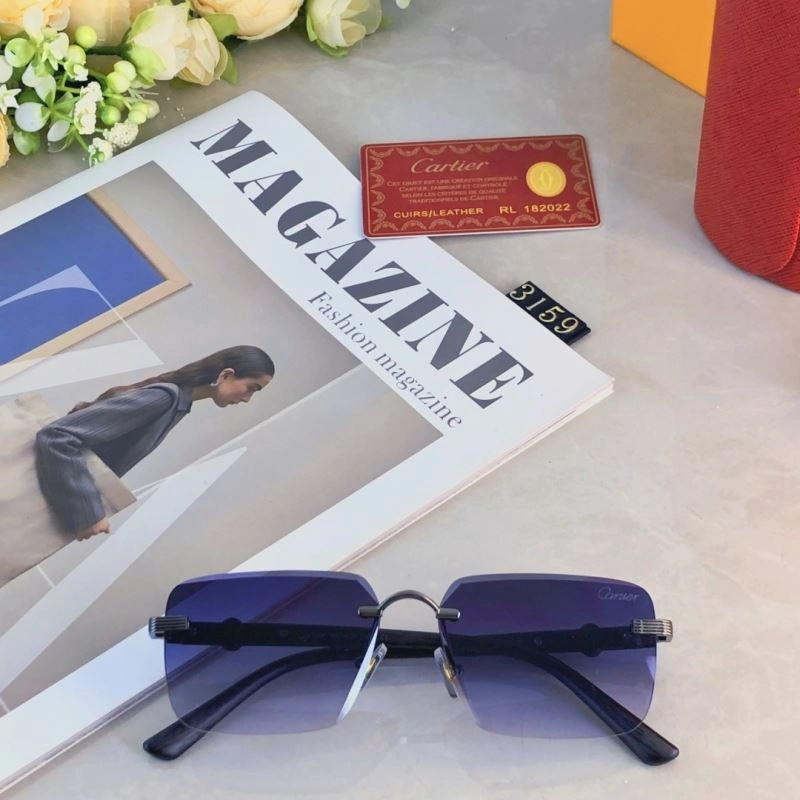 Breathable Cartier Sunglasses 277358