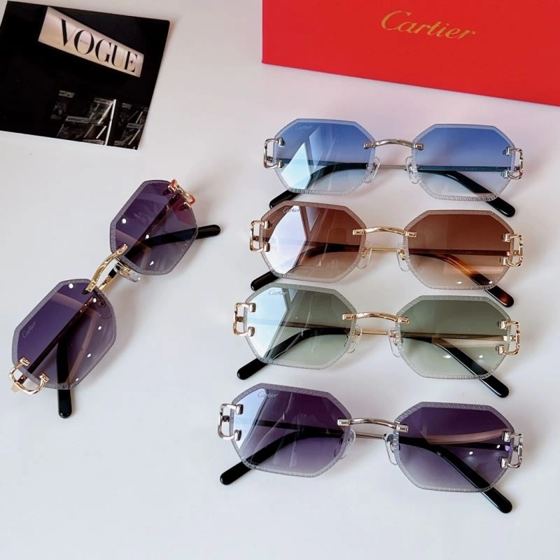 Snug Cartier Sunglasses 277346
