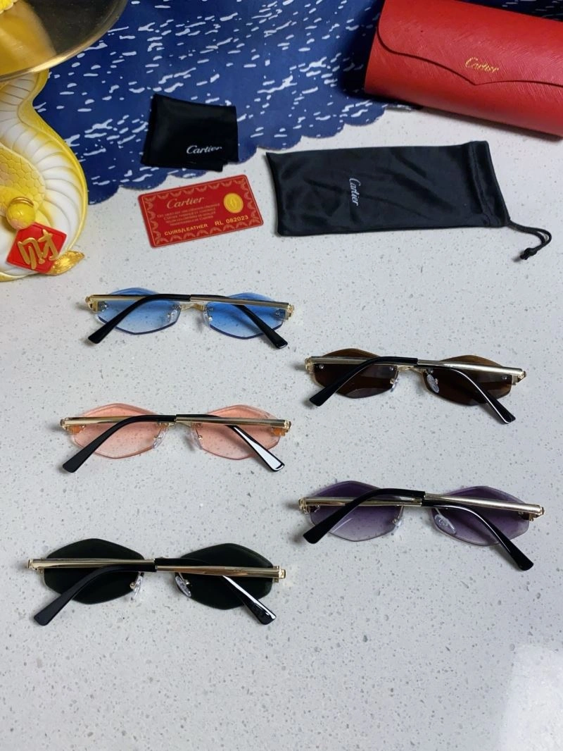 Sleek Cartier Sunglasses 277542