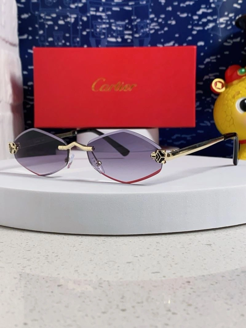 Sleek Cartier Sunglasses 277542