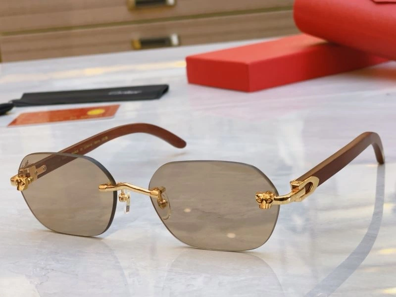 Sleek Cartier Sunglasses 277531