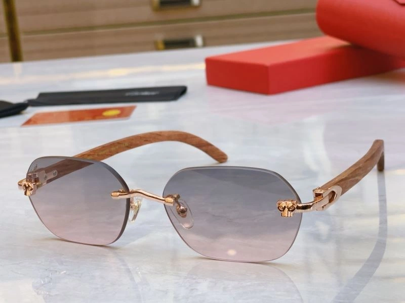 Sleek Cartier Sunglasses 277531