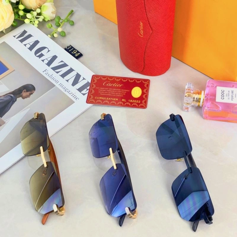 Sleek Cartier Sunglasses 277494