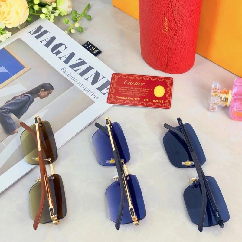 Sleek Cartier Sunglasses 277494