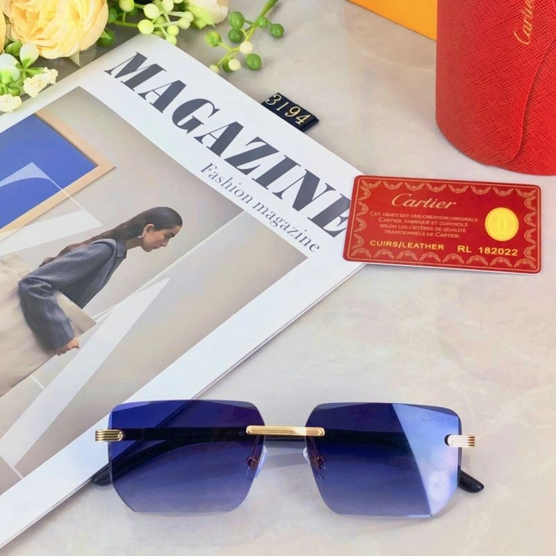 Sleek Cartier Sunglasses 277494