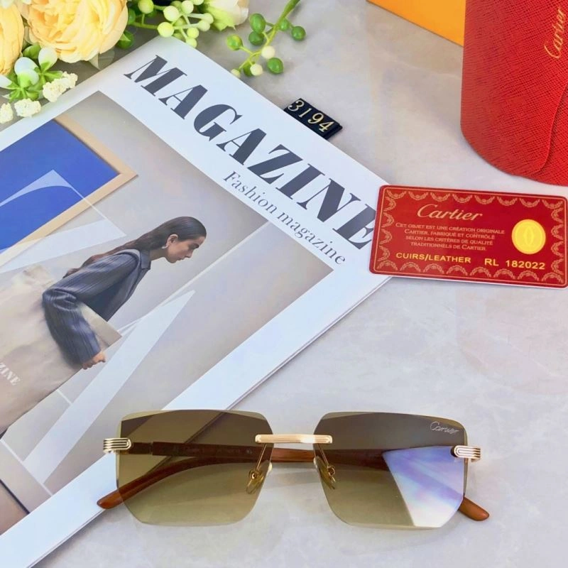 Sleek Cartier Sunglasses 277494