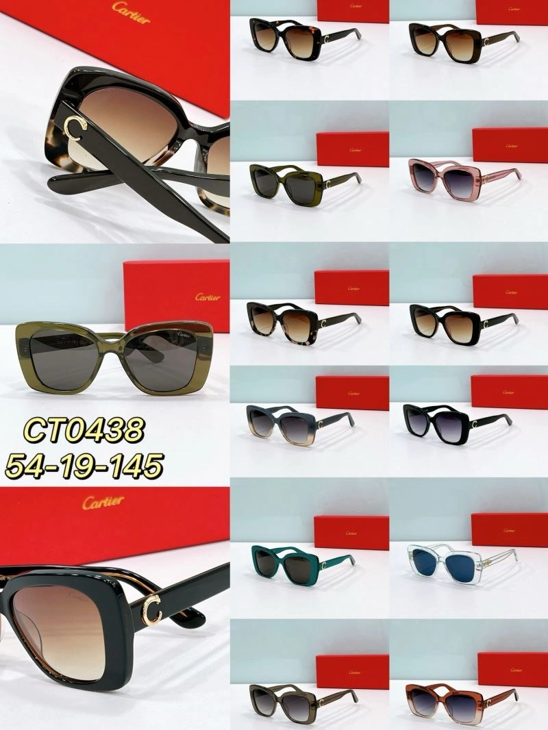 Colorful Cartier Sunglasses 277678