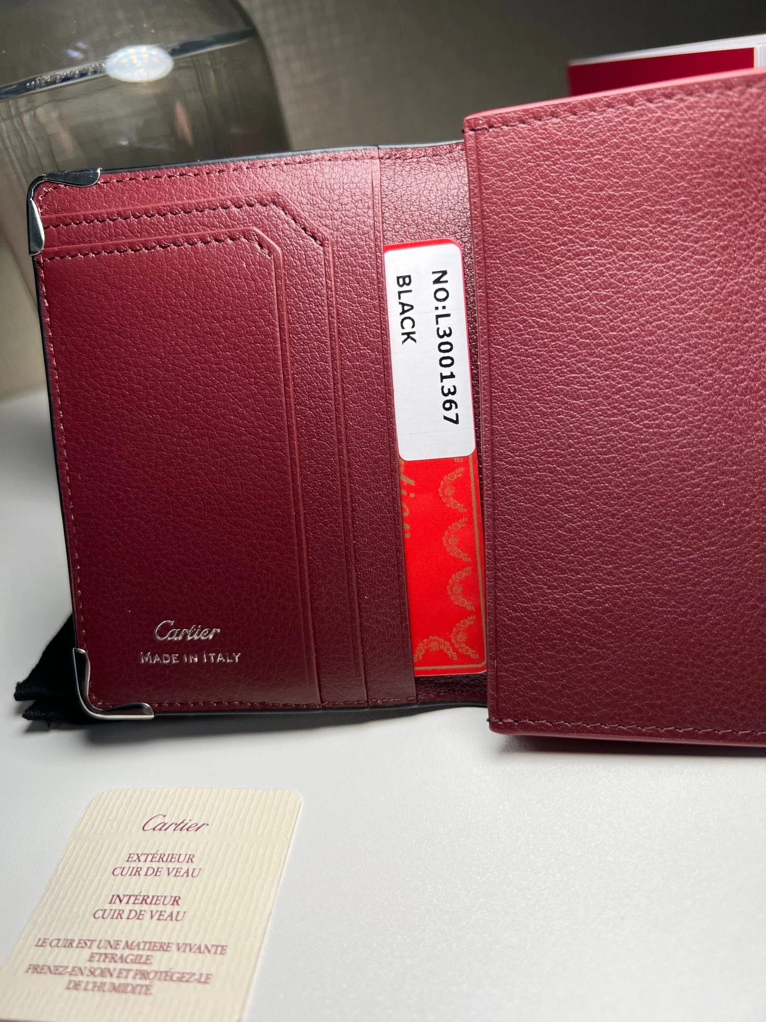 Breathable Cartier Wallets Purse 38688