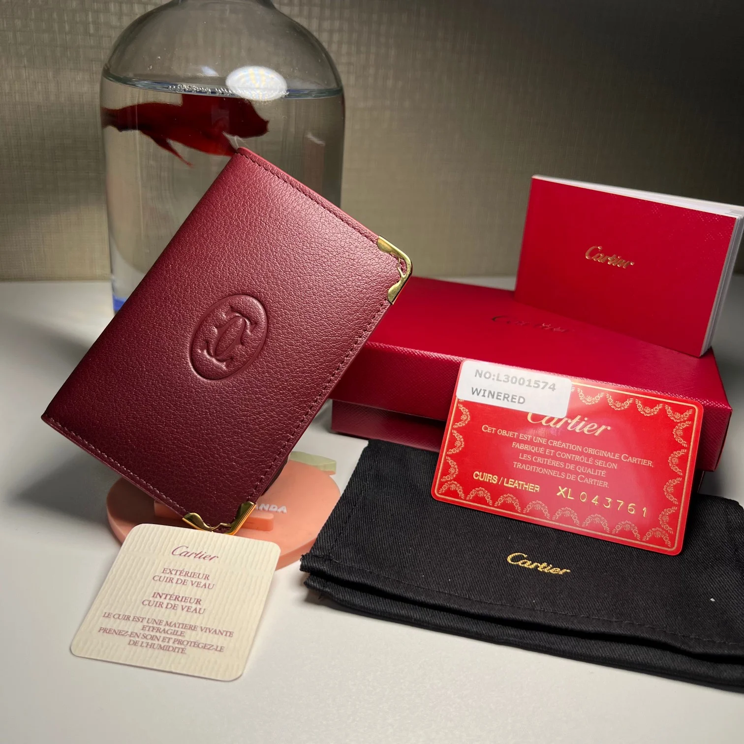 Cartier Wallets Purse Youthful 38671
