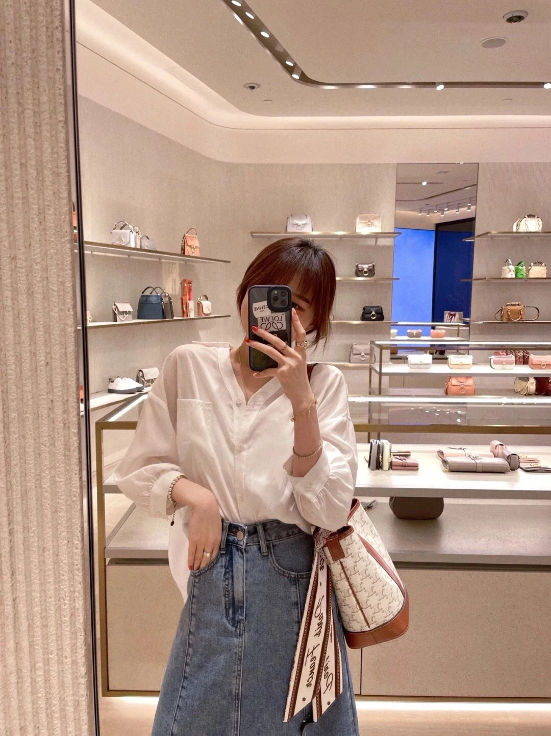 Celine Bucket Bags Elegant 78530