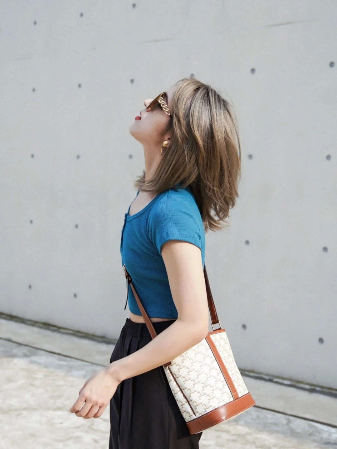 Celine Bucket Bags Elegant 78530