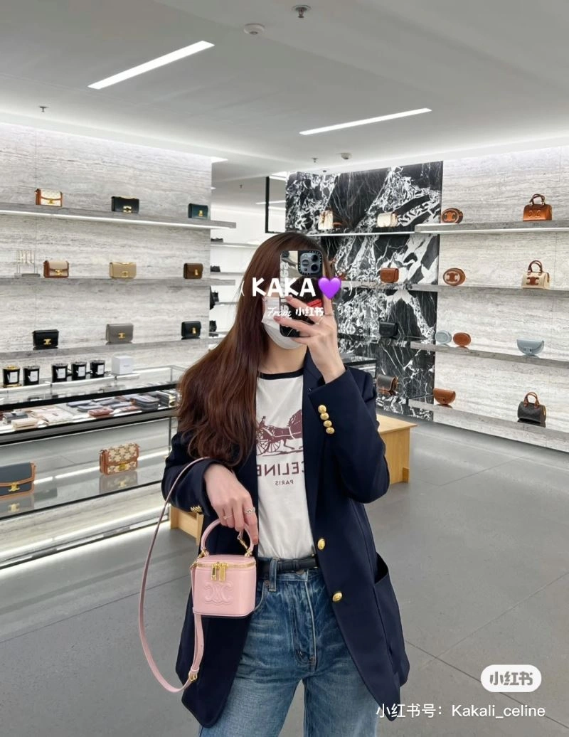 Celine Cosmetic Bags Compact 60606