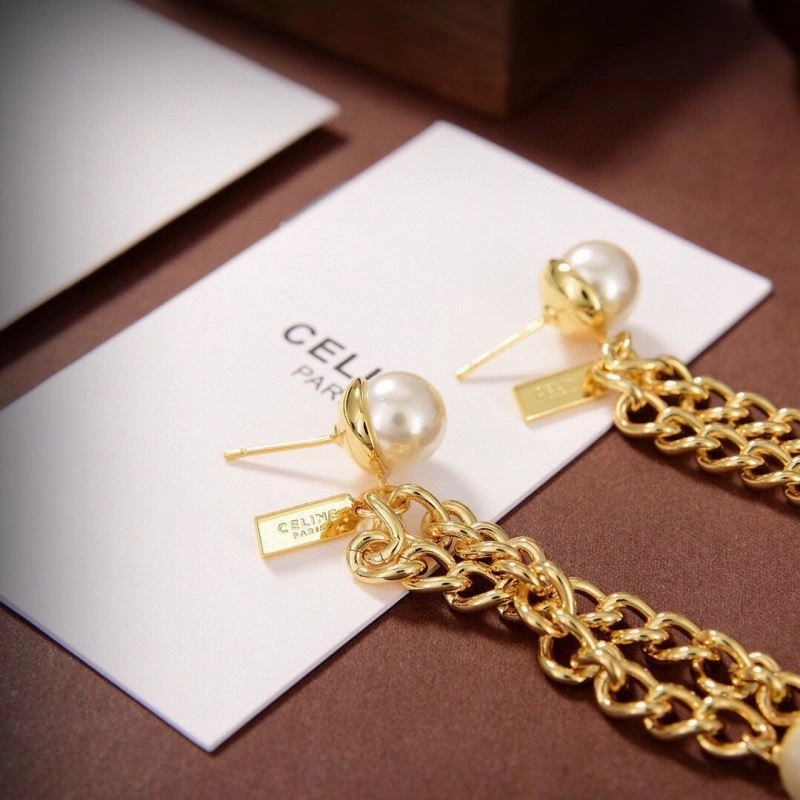 Celine Earrings ZipUp 218615