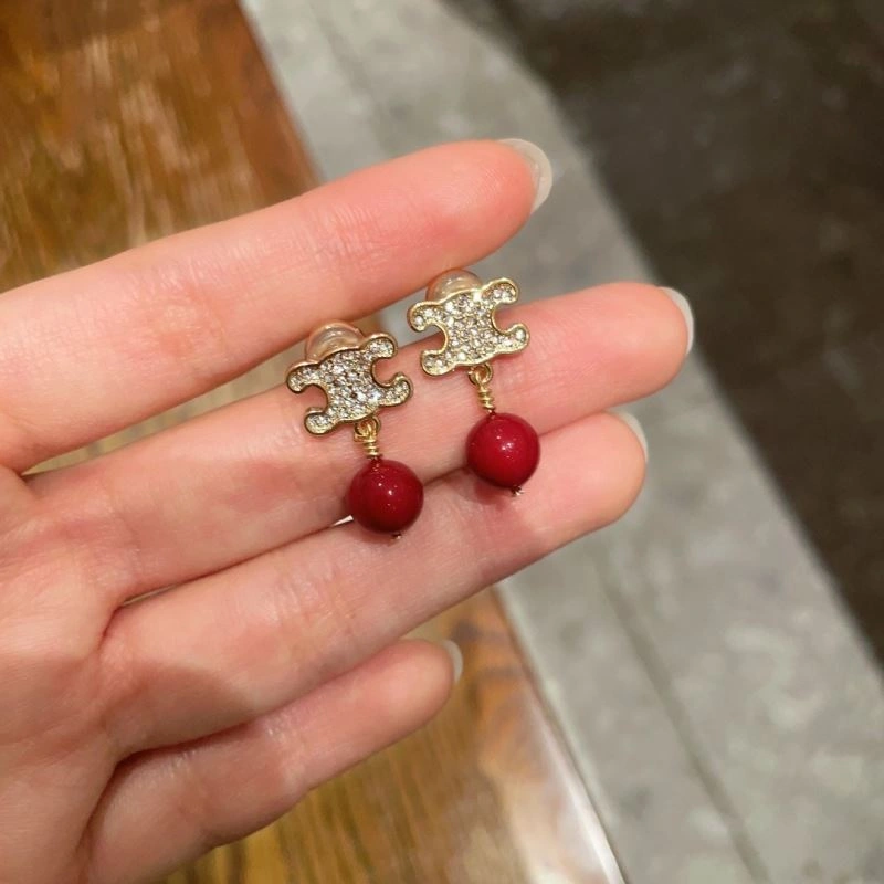 Celine Earrings Minimalist 218385