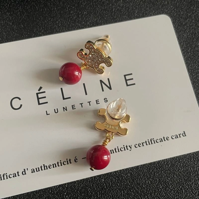 Celine Earrings Minimalist 218385
