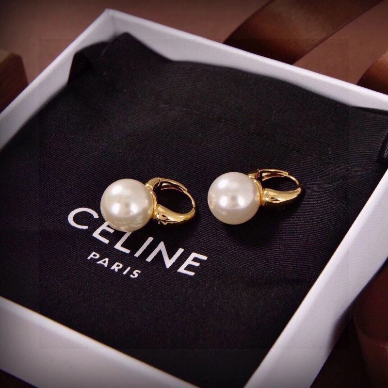 Celine Earrings Minimalist 218377