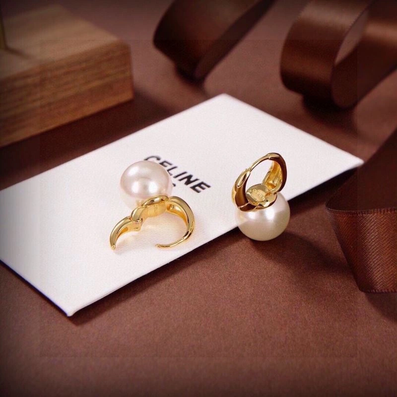 Celine Earrings Minimalist 218377