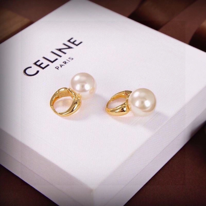 Celine Earrings Minimalist 218377