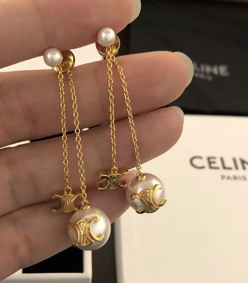 Celine Earrings Sleek 217935