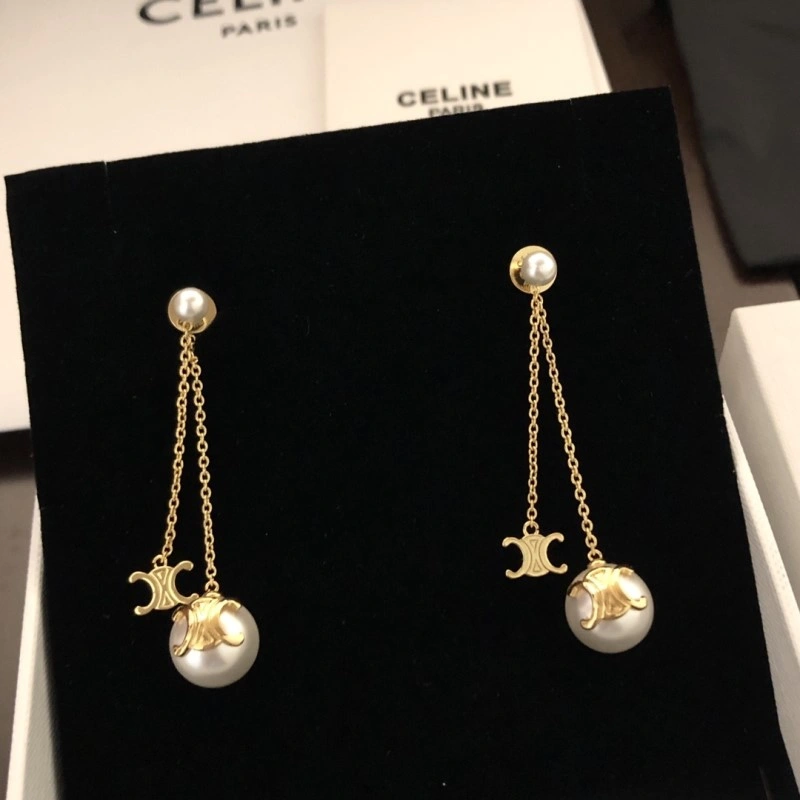 Celine Earrings Sleek 217935