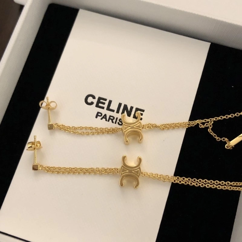 Celine Earrings Breathable 217897
