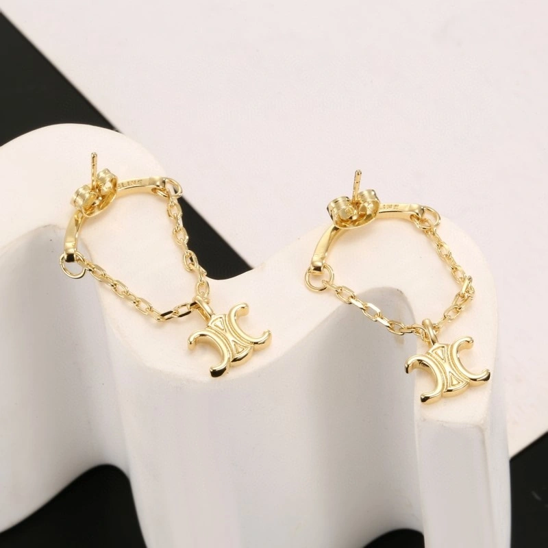 Celine Earrings Sleek 217894