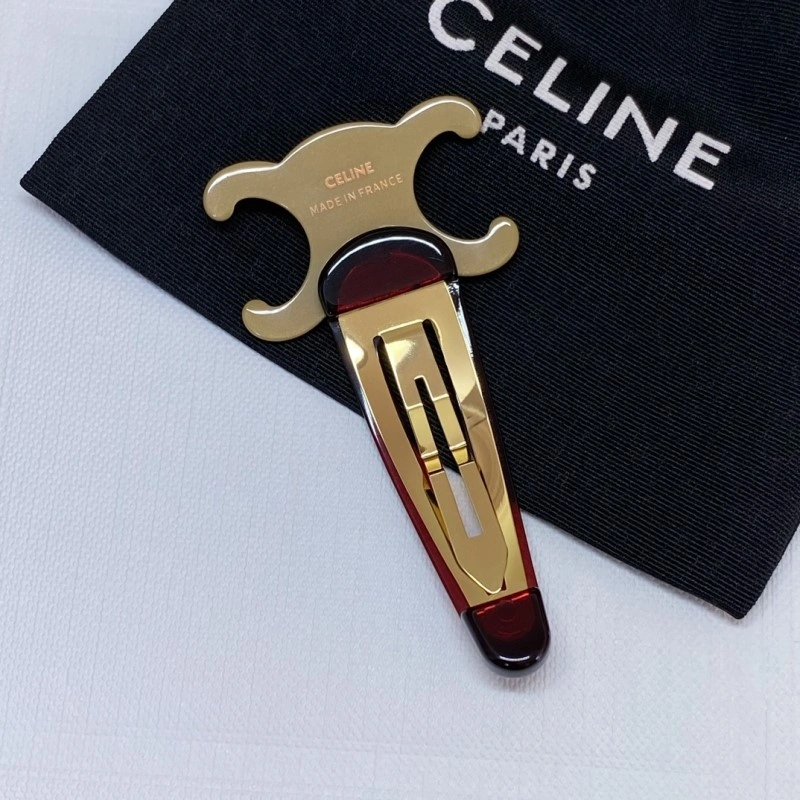 WaterResistant Celine Hairpins 217865