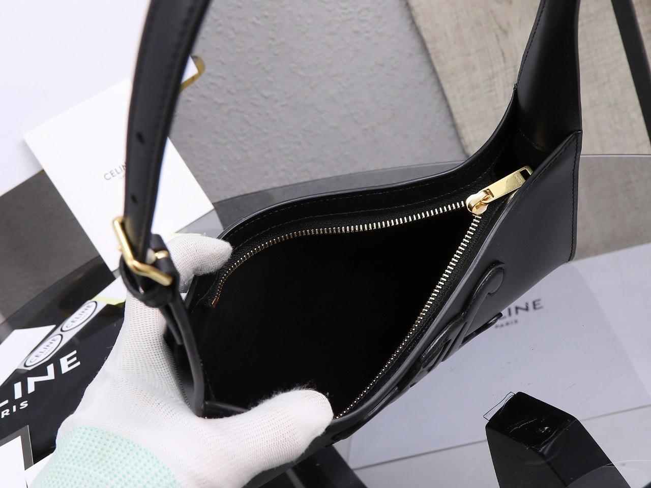 Celine Hobo Bags Bright 78509