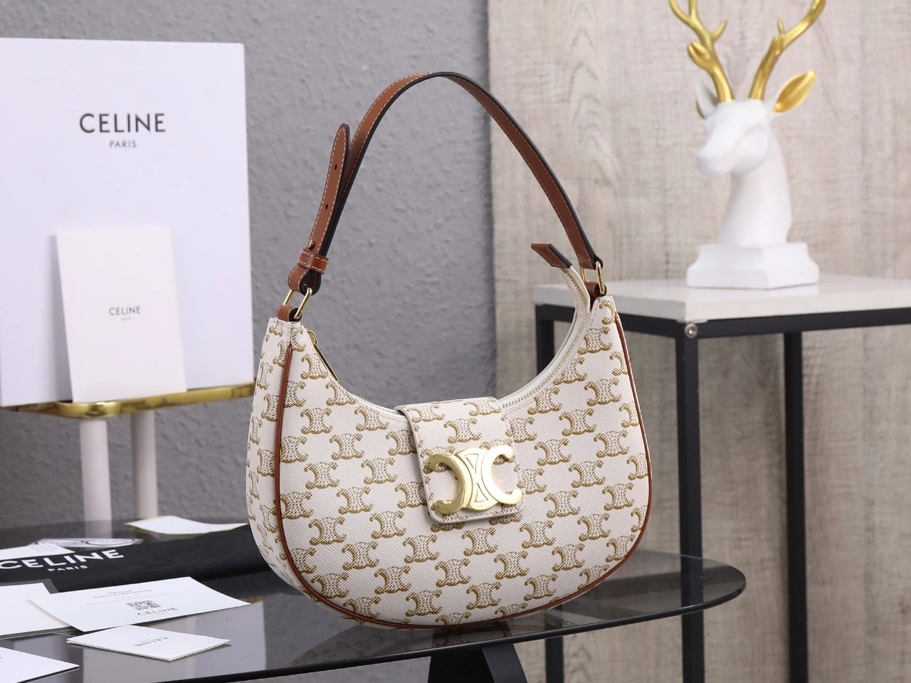 Celine Hobo Bags TimelessDesign 78525