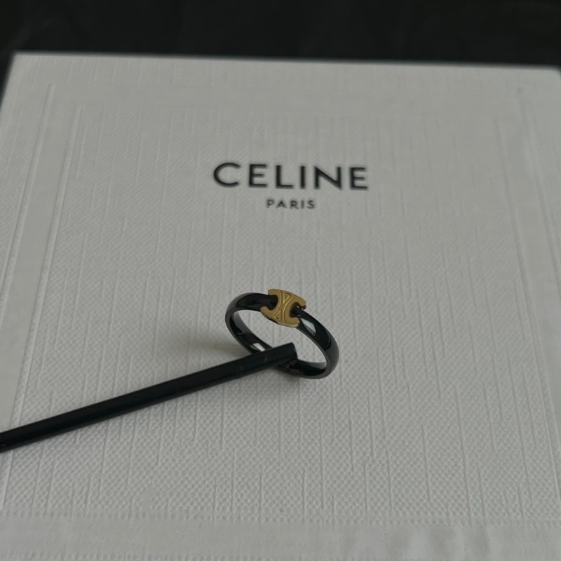 Tailored Celine Rings 217823