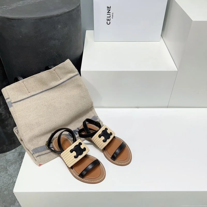Celine Sandals ZipUp 12732