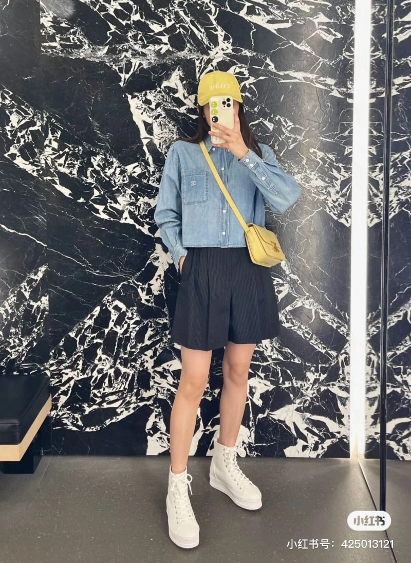 Celine Satchel Bags SmoothTexture 60357