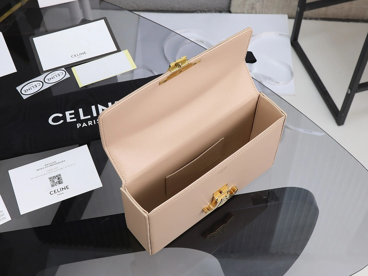 Celine Satchel Bags SmoothTexture 78474