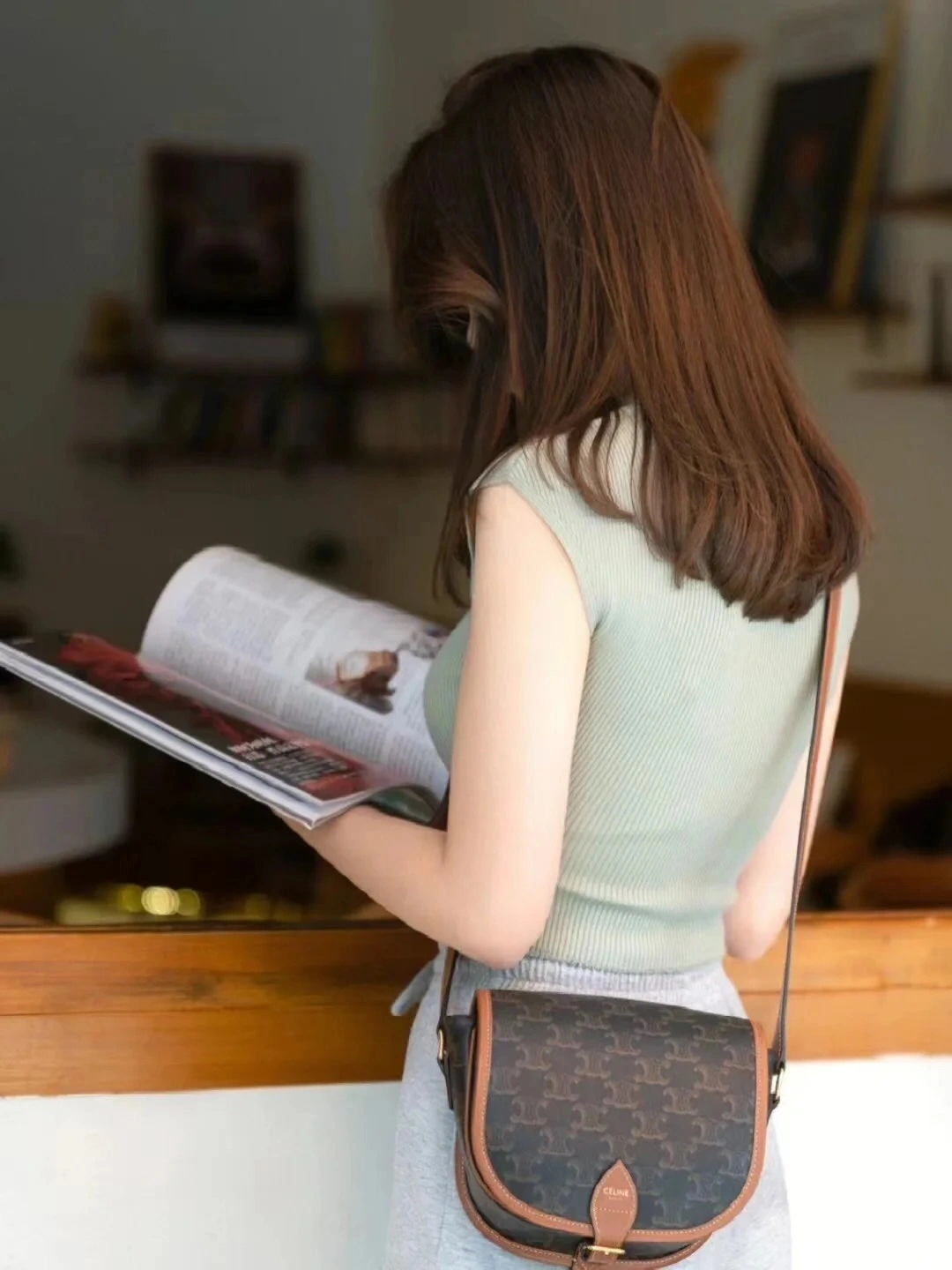 Celine Satchel Bags Minimalist 78458