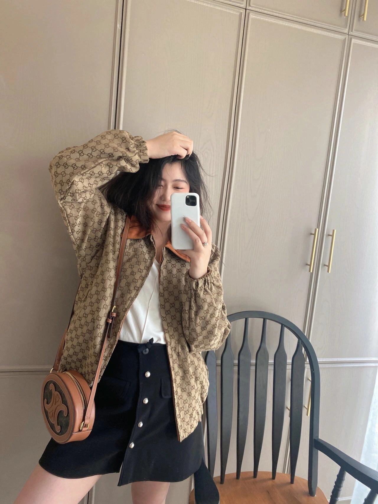 Celine Satchel Bags Breathable 78453