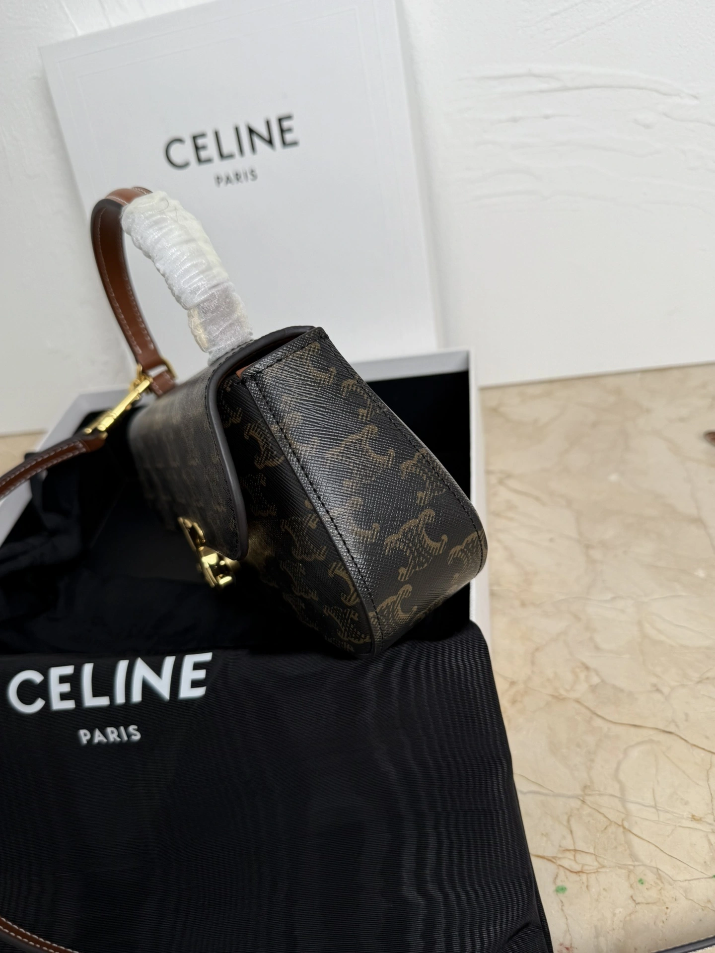 Celine Satchel Bags OdorResistant 67085