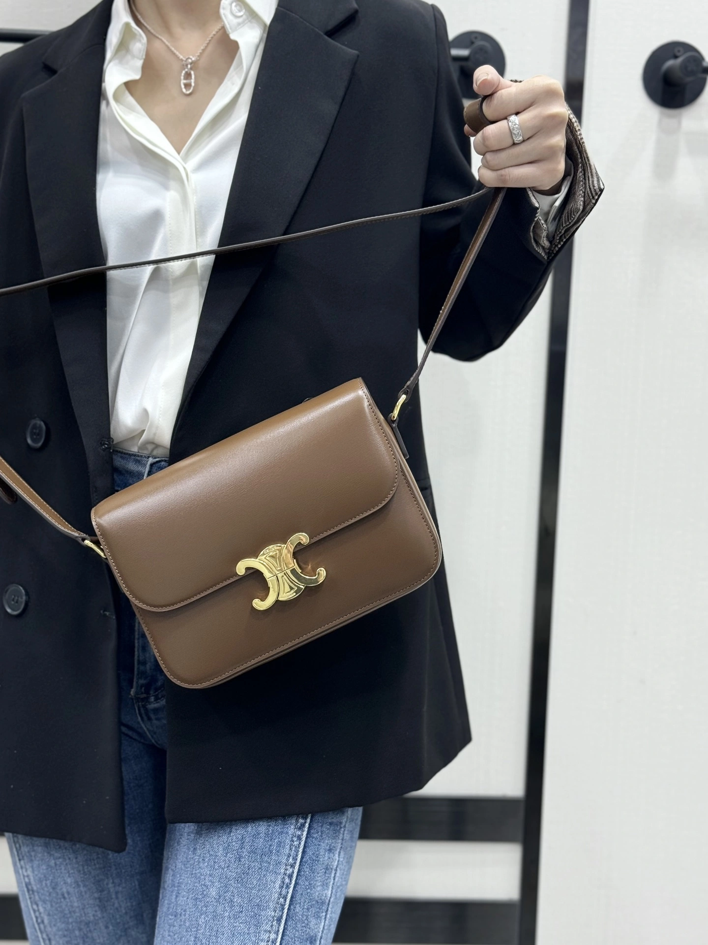 Compact Celine Satchel Bags 94591