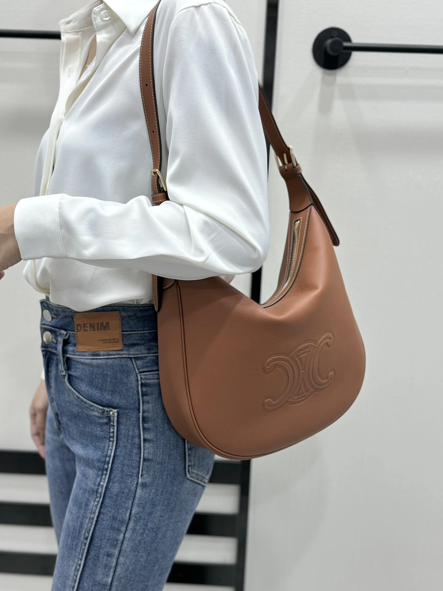 Celine Satchel Bags Flexible 94606