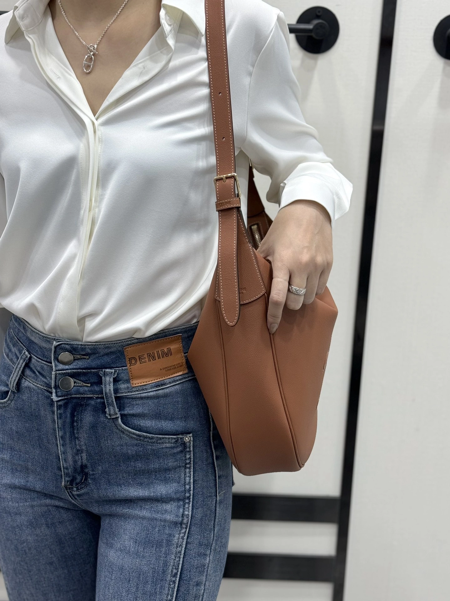 Celine Satchel Bags Flexible 94606