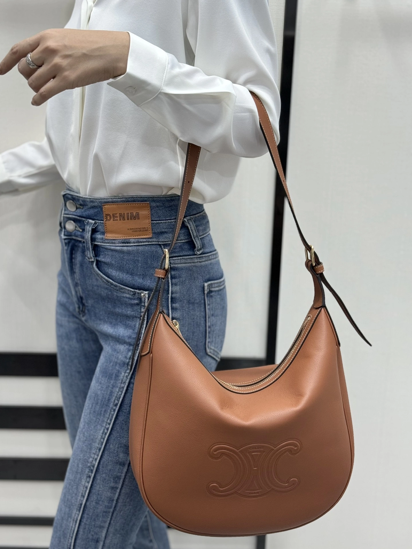 Celine Satchel Bags Flexible 94606