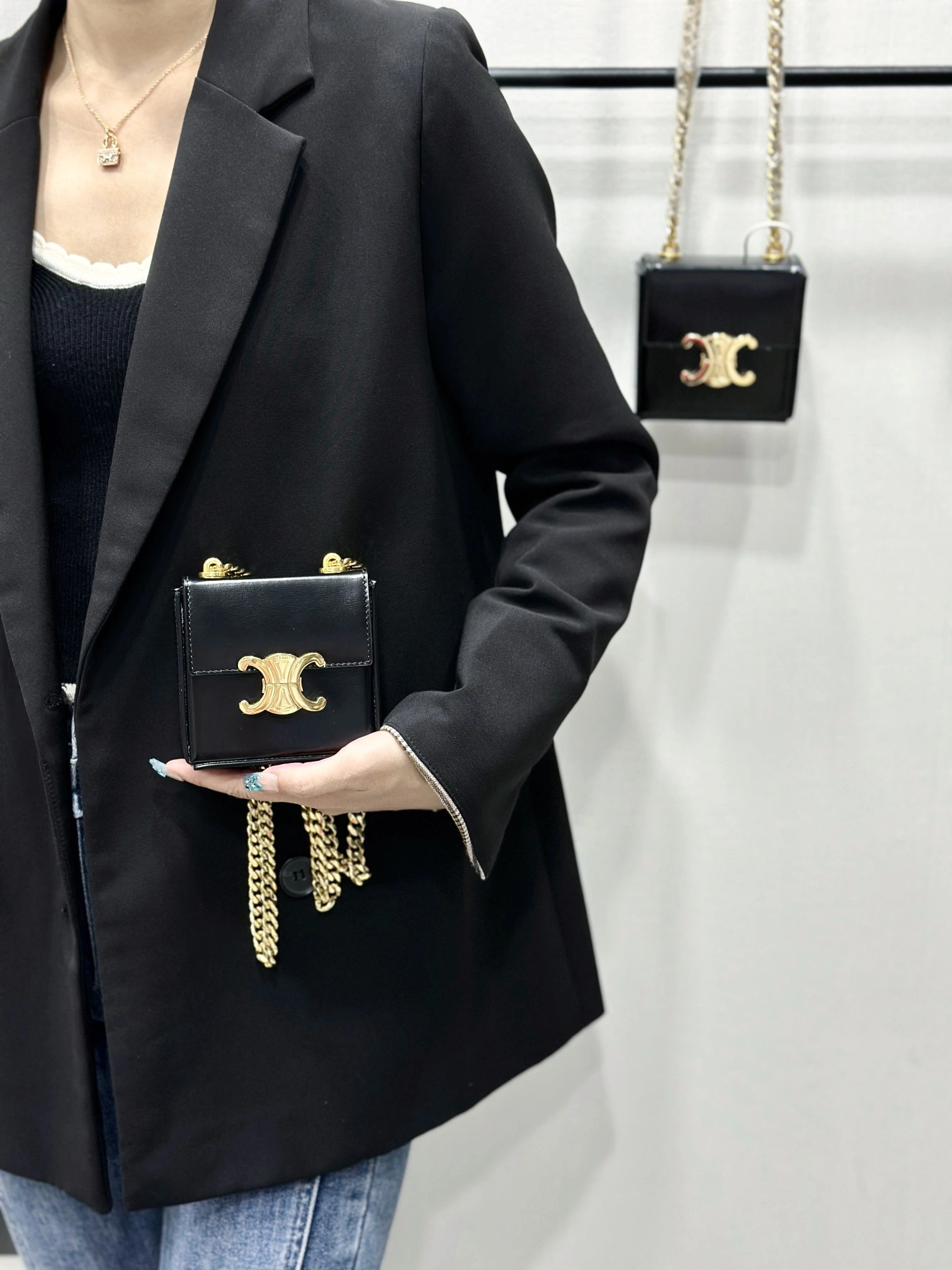 Celine Satchel Bags Versatile 94583
