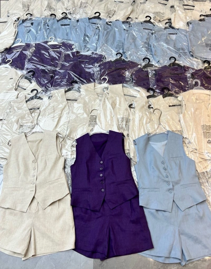 Celine Short Suits Colorful 107216