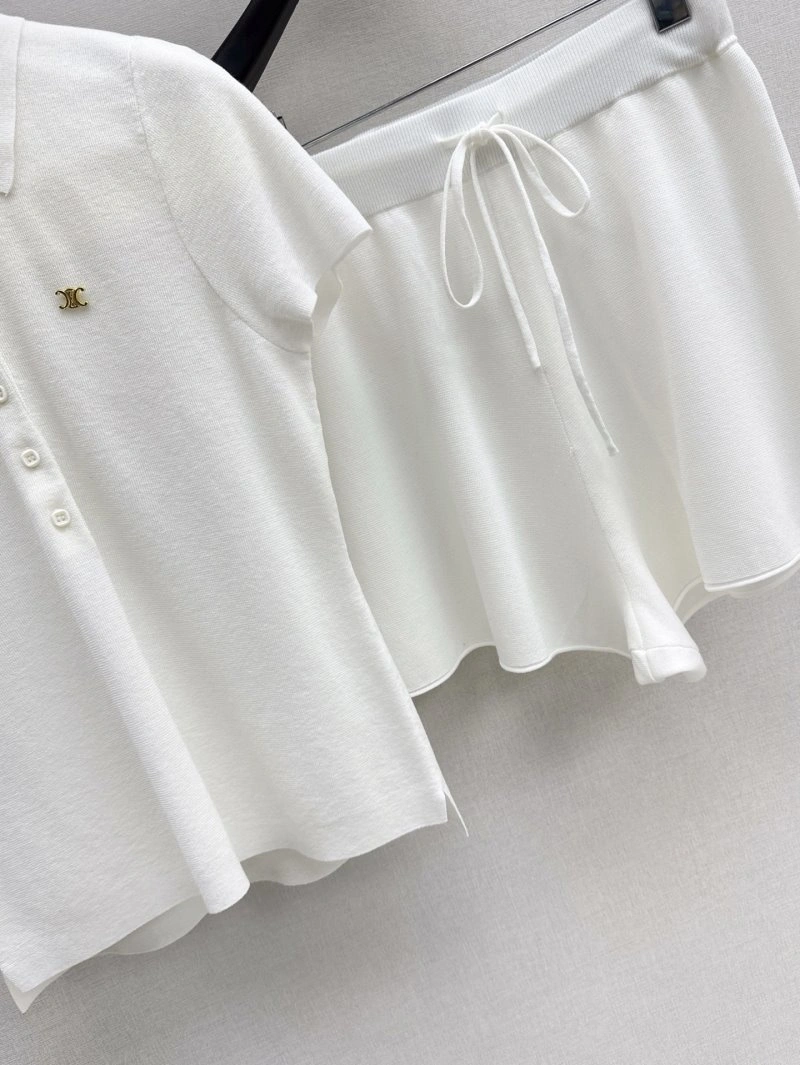 Sporty Celine Short Suits 106830