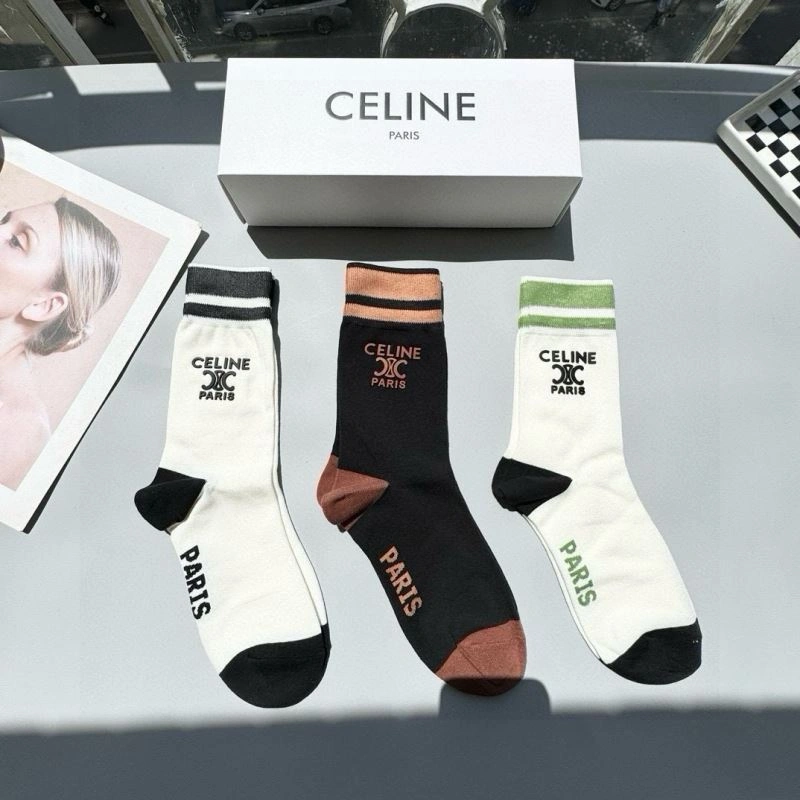 Vibrant Celine Socks 273994