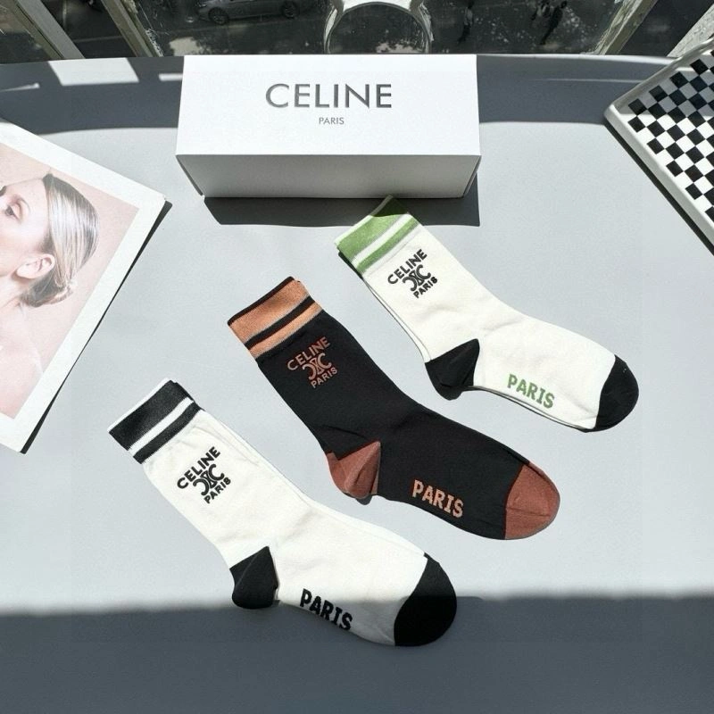 Vibrant Celine Socks 273994