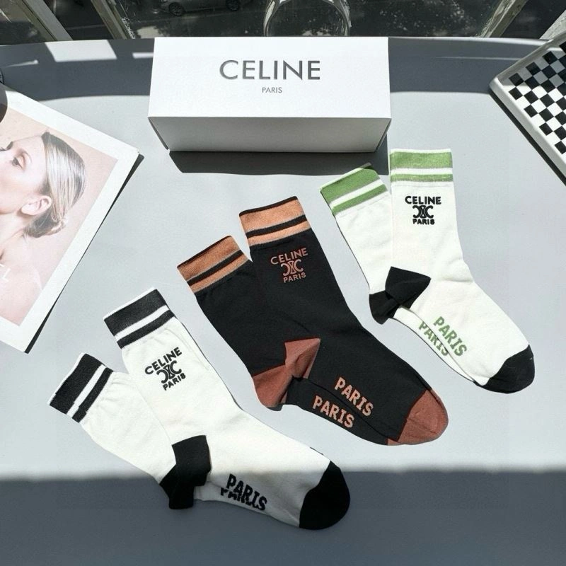 Vibrant Celine Socks 273994