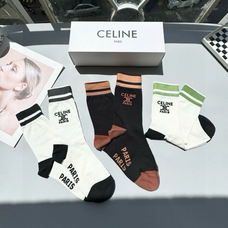 Vibrant Celine Socks 273994