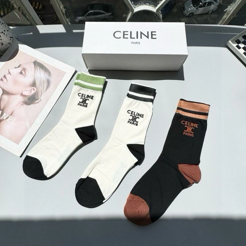 Vibrant Celine Socks 273994
