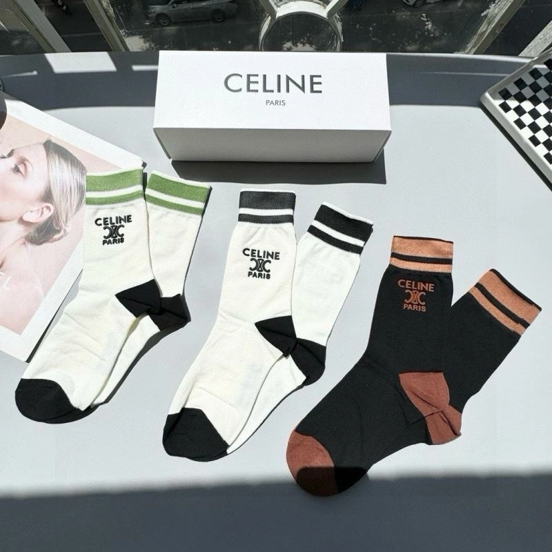 Vibrant Celine Socks 273994
